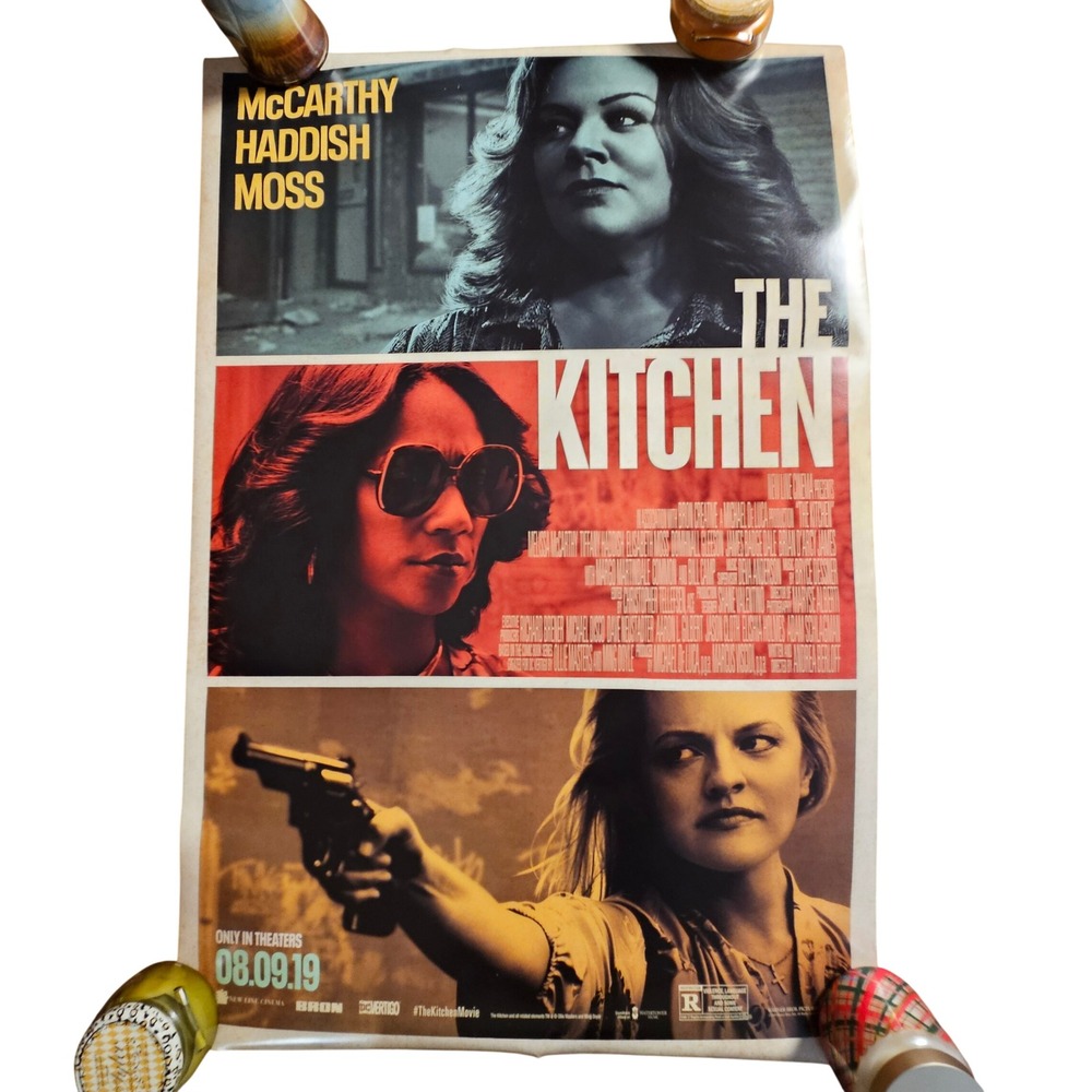 The Kitchen 2019 Promo‎ Movie Poster 27x40 Melissa McCarthy, Tiffany Haddish